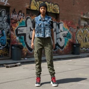 Gilet sans manches reworked (multi brand)
