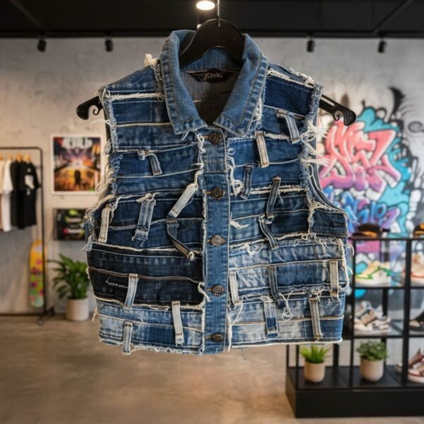 Gilet sans manches reworked (multi brand) – Image 3