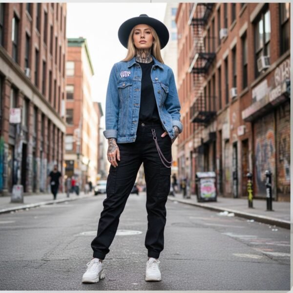 VESTE EN JEAN PÉLO – Image 5