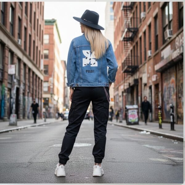 VESTE EN JEAN PÉLO – Image 2