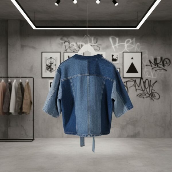 Kimono Crop Reworked Levi’s – Image 2