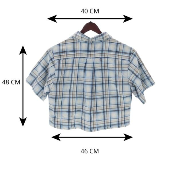 Chemise crop reworked Ralph Lauren – Image 3