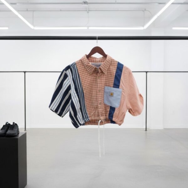 Chemise crop reworked Carhartt