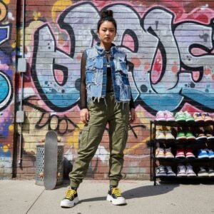 Gilet sans manches reworked (multi brand)